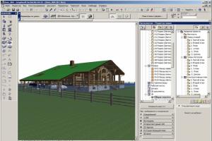 Programs for designing frame houses