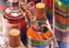 Pintando um frasco com tintas acrílicas: descrição passo a passo, características e recomendações Como pintar um frasco com tintas vitrais